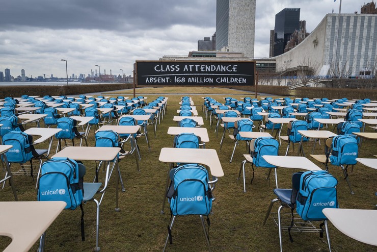 UNICEF: Salgın nedeniyle 168 milyondan fazla çocuğun okulu bir yıldır kapalı