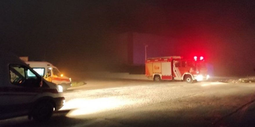 Tuzla'da et üretimi yapılan fabrikada yangın