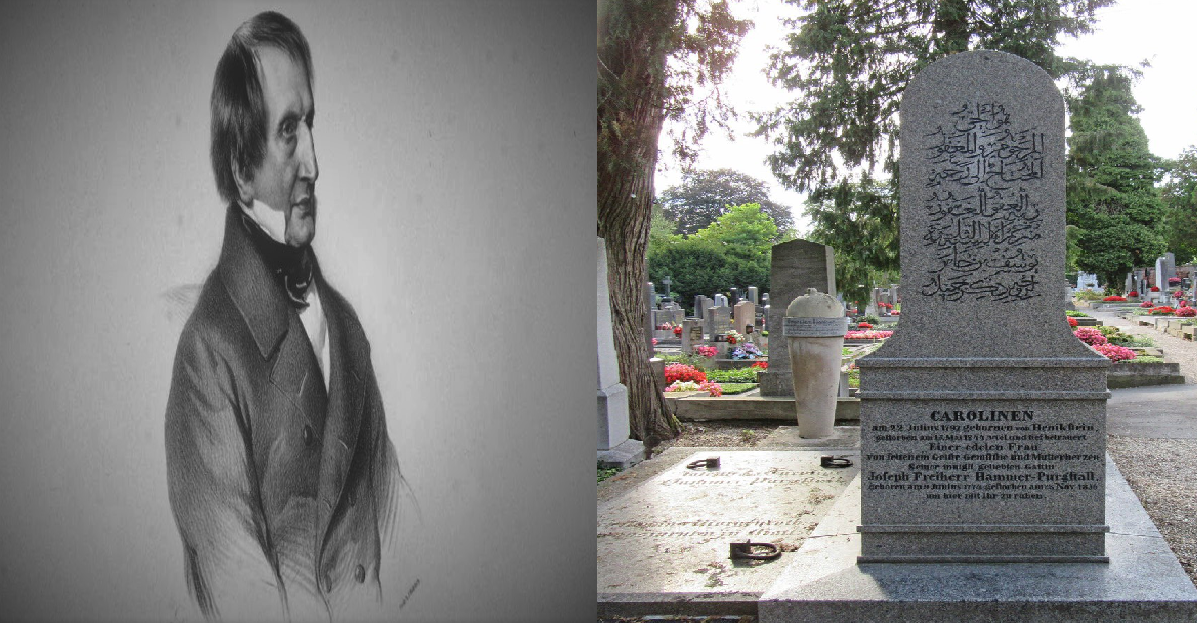 'Osmanlı Tarihi'ni yazan Hammer, Müslüman gibi defnedildi