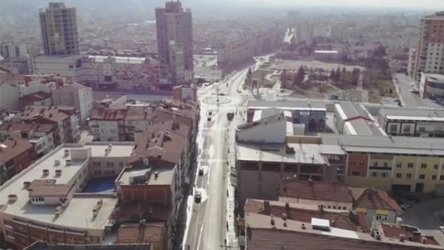 Kısıtlamalardan dolayı kent sessizliğe büründü