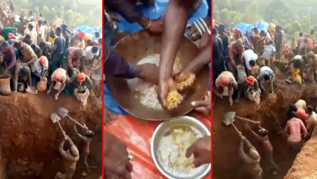 Dağdan altın fışkırdı!