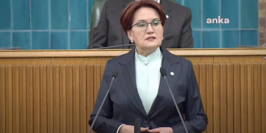 Akşener, Erdoğan’a seslendi: Bak şimdiden uyarıyorum….