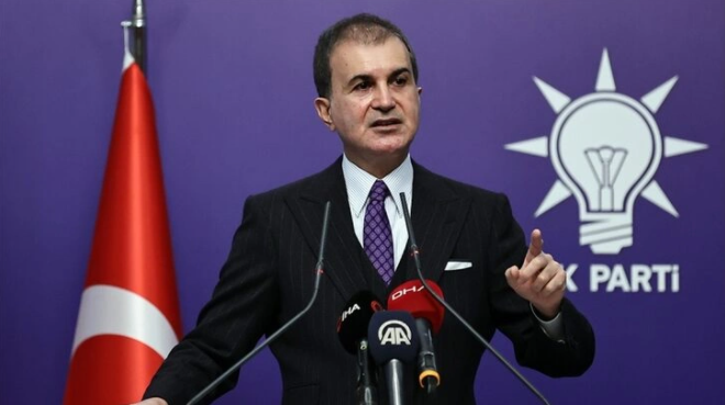 AK Parti Sözcüsü Çelik'ten 'sözde harita' tepkisi