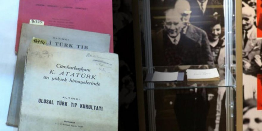 Atatürk'ün sağlık raporları anestezi tarihi sergisinde