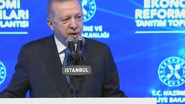 Cumhurbaşkanı Erdoğan, milyonların merakla beklediği ekonomi reform paketini açıklıyor