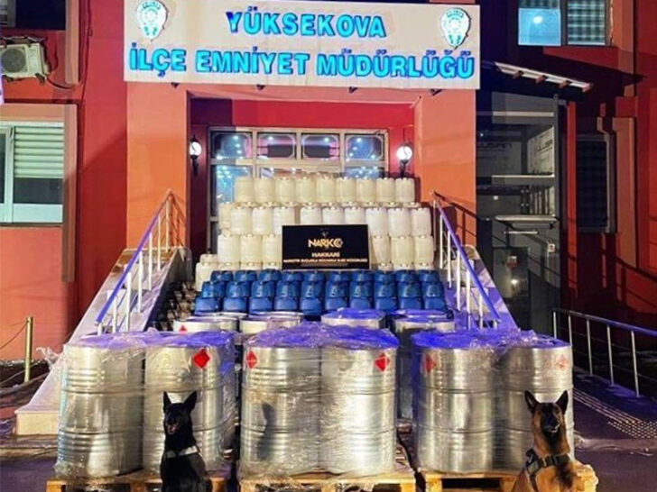 Bakan Soylu duyurdu: 7 ton asetik asit ele geçirildi