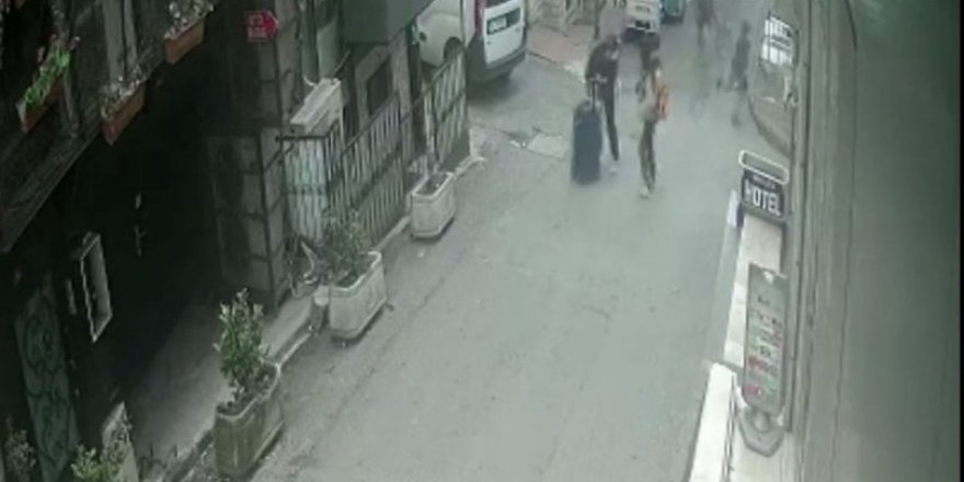 Taksim'de kapkaç dehşeti!