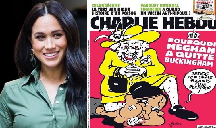 Charlie Hebdo’nun Meghan Markle karikatürü tartışma yarattı