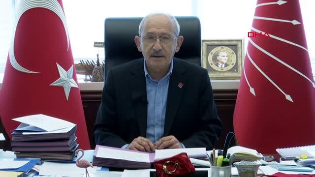 ANKARA-Kılıçdaroğlu Sağlık emekçilerimizin 14 Mart Tıp Bayramı'nı kutluyorum