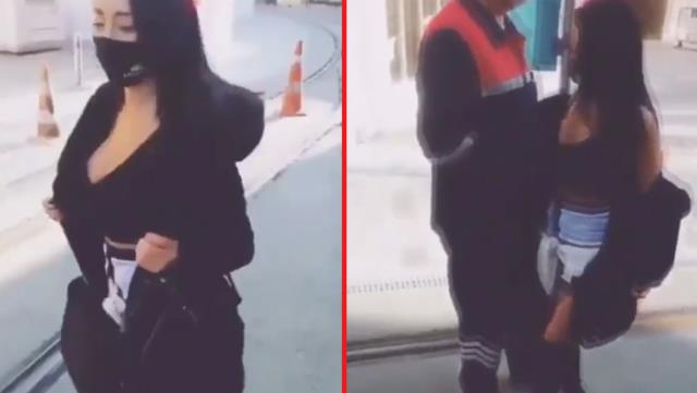 İstanbul'da bir kadın, İETT çalışanını böyle taciz etti