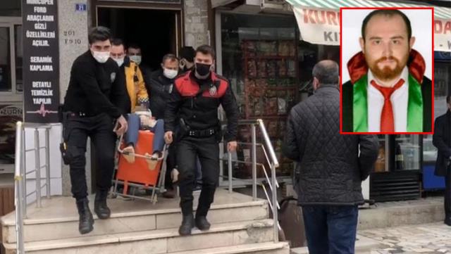 Haciz için gittiği evde genç avukatı öldürdüler.