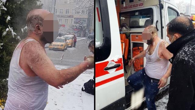 "Ailem bana inanmadı" dedi kendisini ateşe verdi.