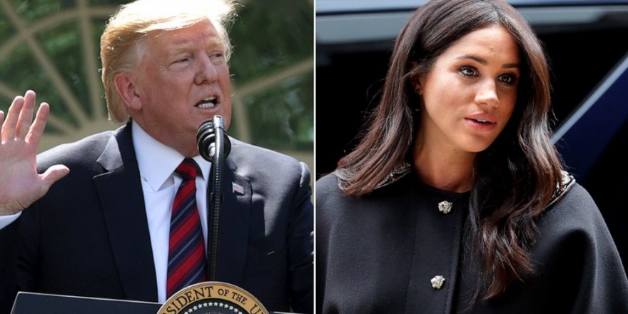 Trump, "Meghan Markle'ın 2024 ABD Başkan adaylığı için yarışacağı" iddiası hakkında konuştu