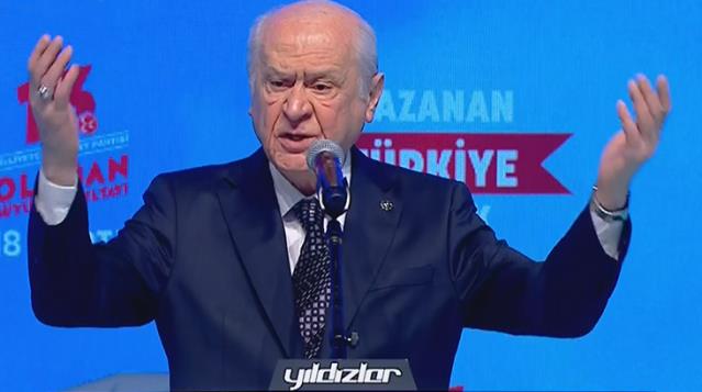 MHP kurultayında konuşan Bahçeli, Millet İttifakı'nı hedef aldı: Türkiye'yi uçuruma çekmenin adı demokrasi değildir