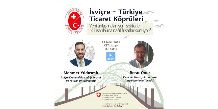 İSVİÇRE-TÜRKİYE TİCARET KÖPRÜLERİ
