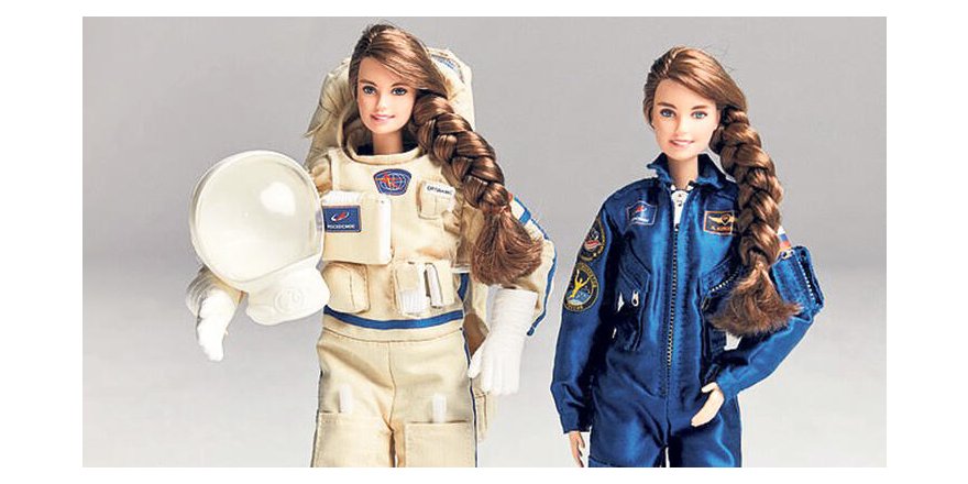 Rus kozmonot Anna Kikina için Barbie bebek üretildi