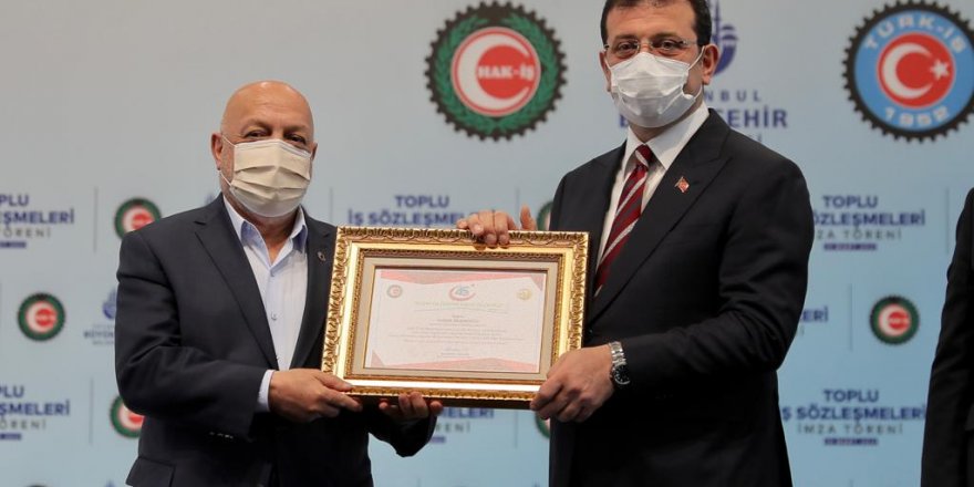 İBB’de 45 bin emekçiyi  kapsayan toplu sözleşme imzalandı 