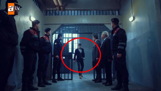 Cezaevi sahnesi, Adalet Bakanlığı'nda büyük rahatsızlığa neden oldu