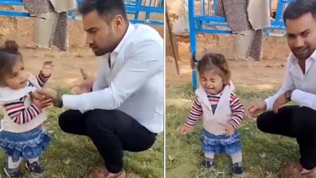 Çocuğa şiddet görüntüleri sosyal medyayı ayağa kaldırdı