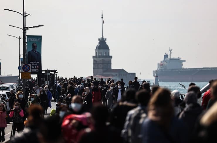 Haftalık vaka yoğunluk haritası: Üç büyük kent ‘çok yüksek riskli’