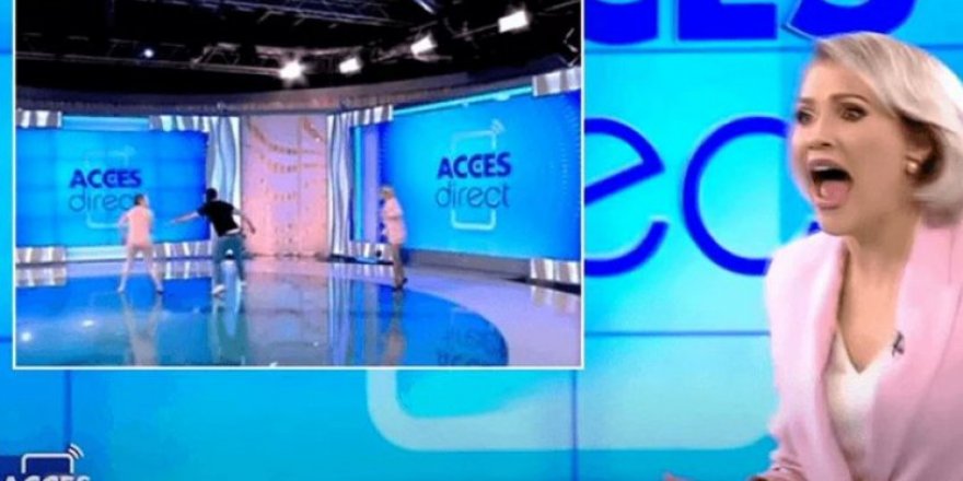 Çırıl Çıplak Canlı Yayını Basan Kadın Dehşeti Yaşattı!