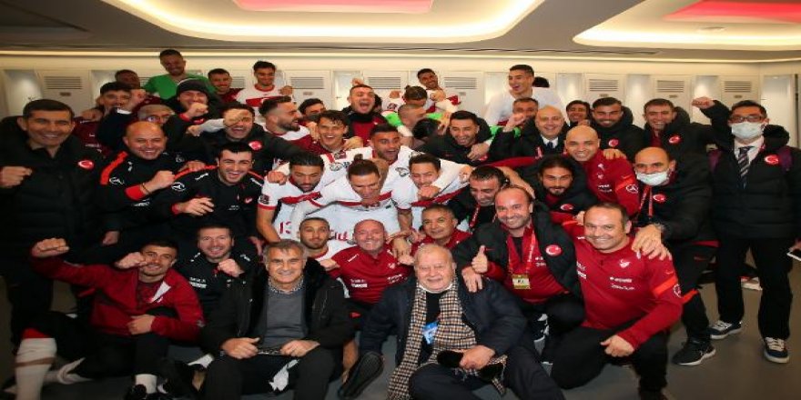 Cumhurbaşkanı Erdoğan, A Milli Takım'ı tebrik etti