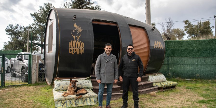 Ömer Günel'den Rock Yıldızı Hayko Cepkin'e Ziyaret