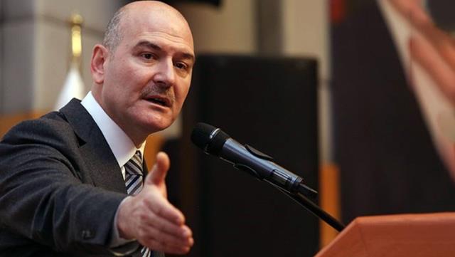 Bakan Soylu racon kesti