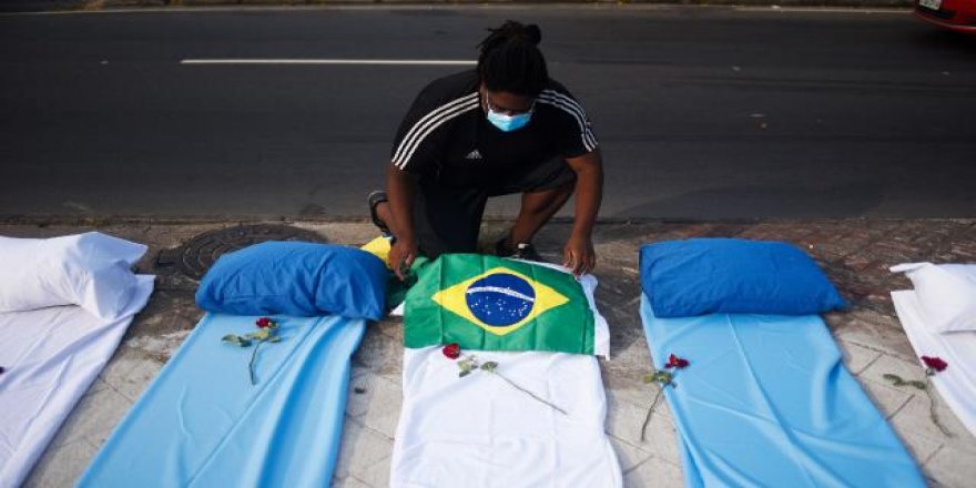 Brezilya'da günde 3 bin can kaybı