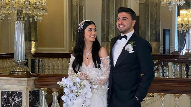 Fenerbahçe'nin futbolcusu Ozan Tufan, bu akşam Rojhin Haspolat ile nikah masasına oturuyor