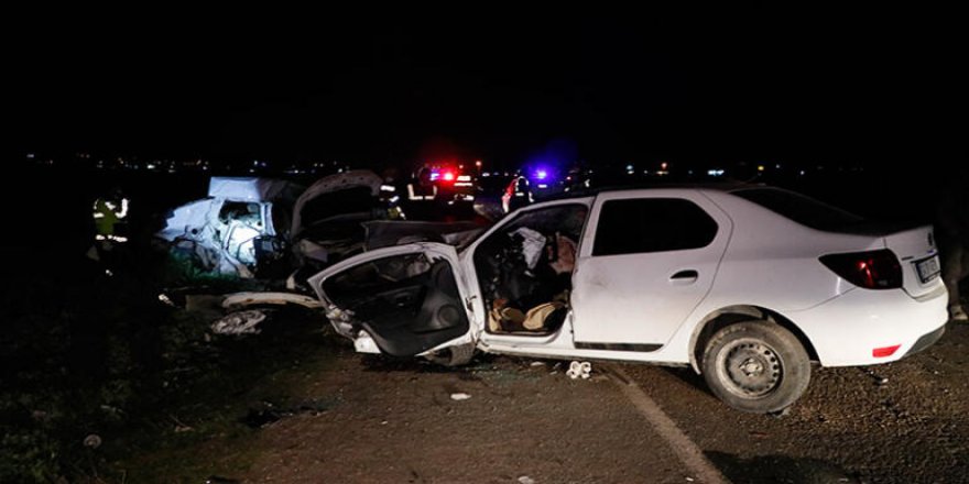 Şanlıurfa'da katliam gibi kaza! 5 ölü, 1 yaralı!