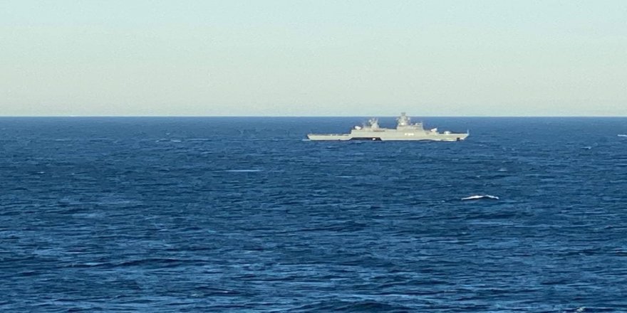 Kuzey Akım-2 çalışmalarının yapıldığı bölgede savaş gemileri tespit edildi