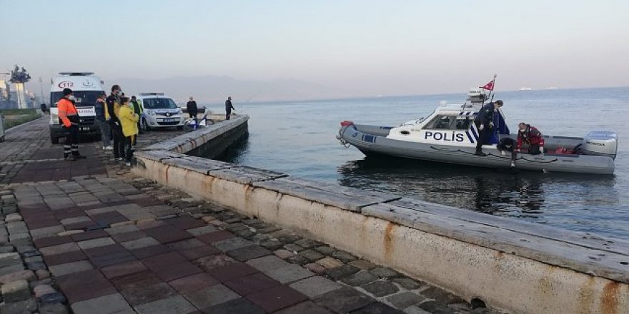 İzmir Kordonboyu'nda denizde cansız beden bulundu