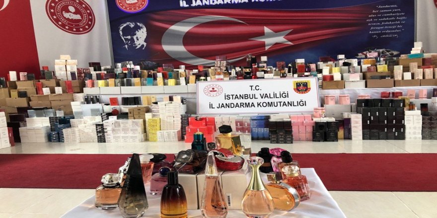 İstanbul'da 20 milyon liralık sahte parfüm