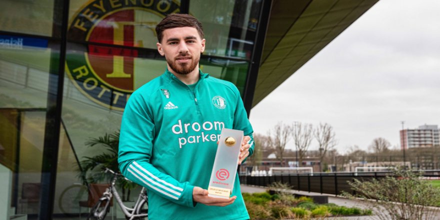 Orkun Kökçü, mart ayının en iyi 21 yaş altı oyuncusu seçildi