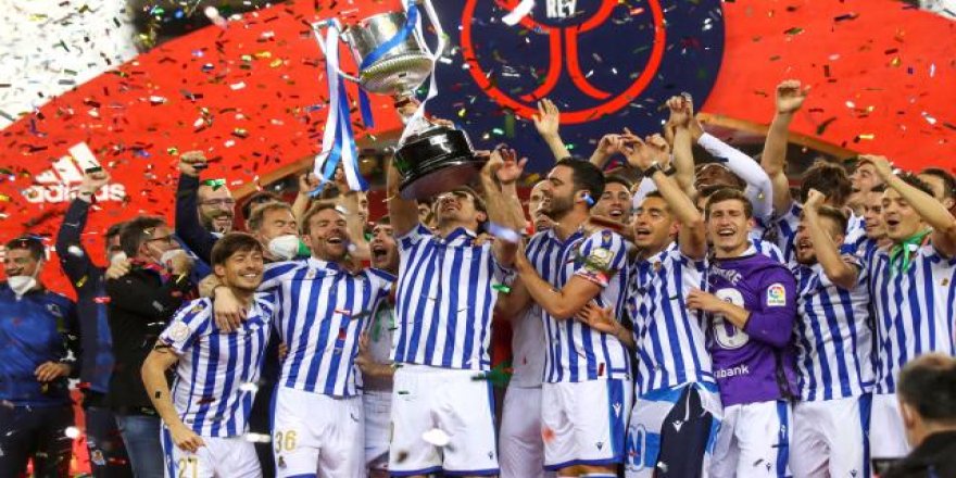 İspanya Kral Kupası 34 yıl sonra Real Sociedad'ın