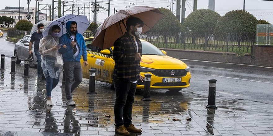 İstanbul için kuvvetli yağış uyarısı