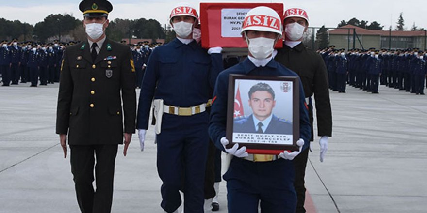 Konya şehidi Yüzbaşı Burak Gençcelep memleketine uğurlandı