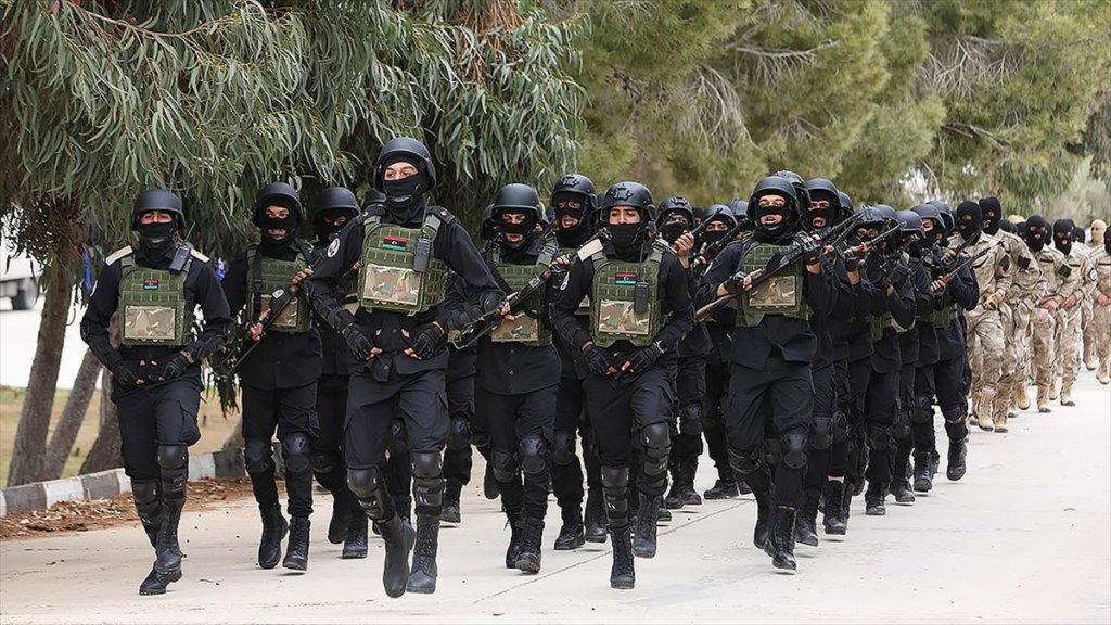 Libya’da Tsk’nin Terörle Mücadele Eğitimi Verdiği Askeri Öğrenciler Törenle Mezun Oldu