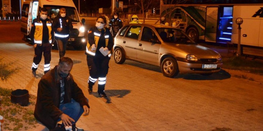 Testinin pozitif olduğunu yolcu otobüsünde öğrendi, karantinaya alındı