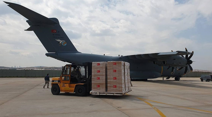 Libya'ya 150 bin doz aşı götüren uçak yola çıktı