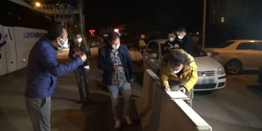 Riskli gruptaki baba-kız karantinaya alındı: 8 bin lira ceza kesildi