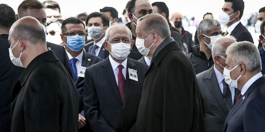 Erdoğan, Kılıçdaroğlu'na selam vermedi