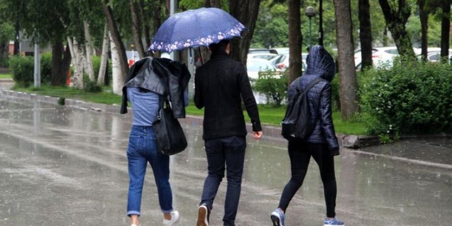 Meteoroloji'den açıklama! Bu illerde yağmur var