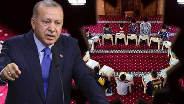 Erdoğan'dan KKTC'nin Kur'an kurslarını kapatmasına tepki