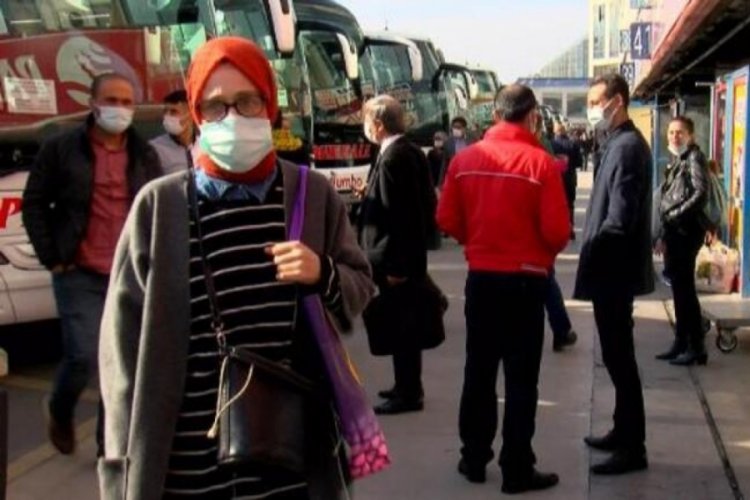 Tam kapanma öncesi otogarda bilet sistemleri kilitlendi