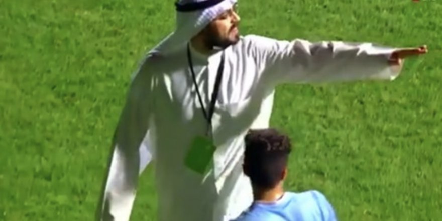 Başkan sahaya indi, penaltı iptal!