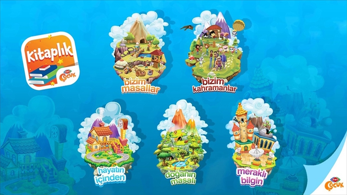 'Trt Çocuk Kitaplık' Uygulaması İlk 3 Günde 100 Bin Kişi Tarafından İndirildi