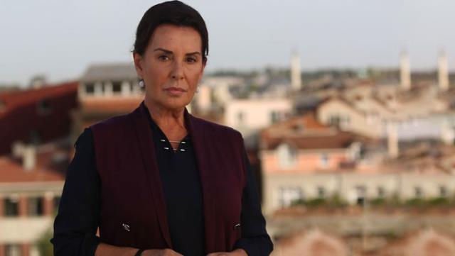 Perihan Savaş tatil pozu paylaştı.