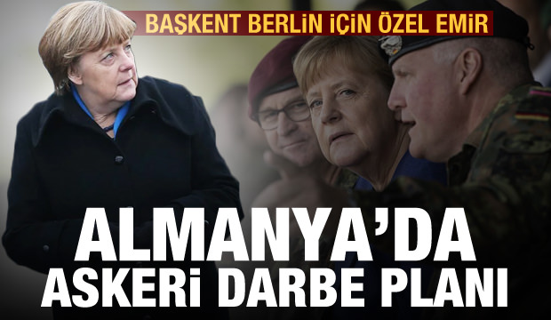 Almanya’da da Eski Askerlerden Darbe Planı